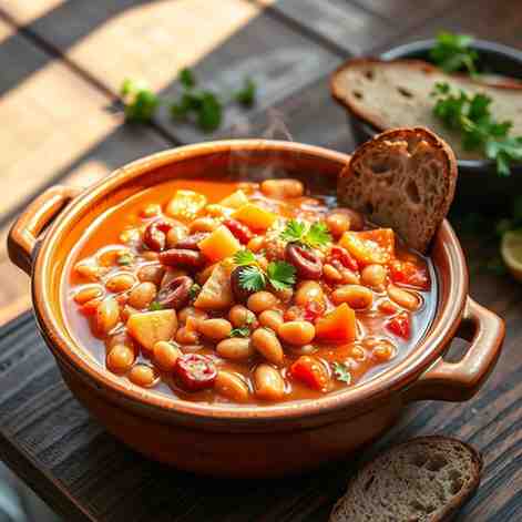 Bean Stew Recipe - Hearty & Healthy Vegan Meal